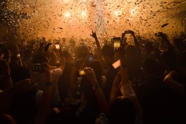 Fans at a concert