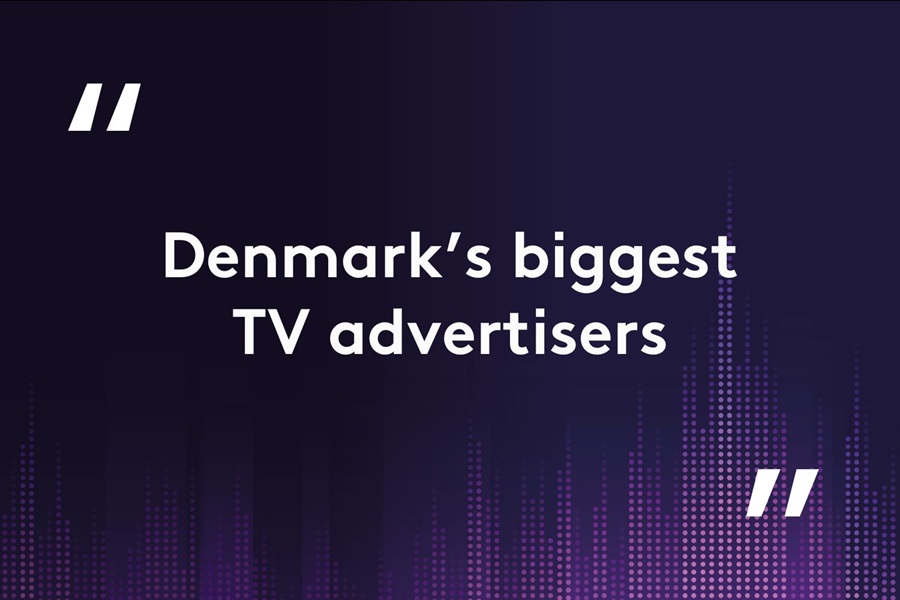 Discover Denmark’s biggest TV advertisers